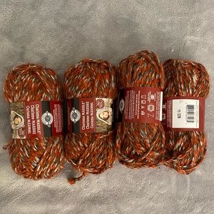 4 spools of Charisma yarn - Brown Sugar